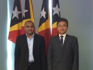 Courtesy Meeting with the Minister of Finance, H. E. Mr. Fernando Hanjam at the Ministry of Finance