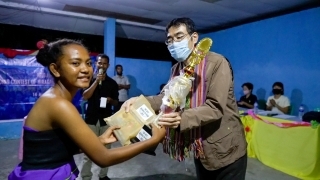 Japanese Reading Contest in Suai Timor-Leste 3