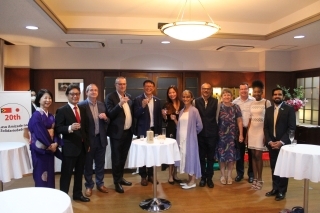 Reception with diplomatic corps and international organizations in Timor-Leste 