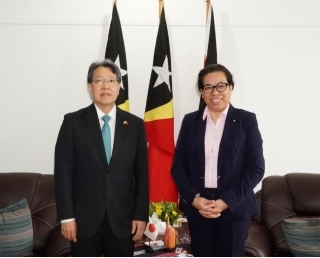 Ambassador Kimura and Minister for Foreign Affairs & Cooperation