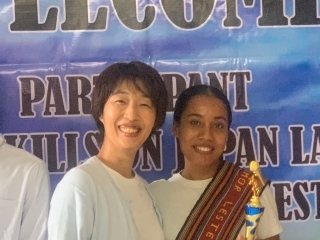 winner and judge Horiuchi