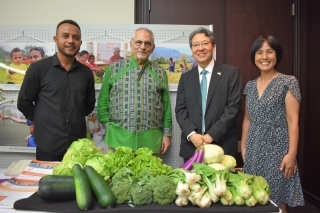 Fresh vegetables from local farmers